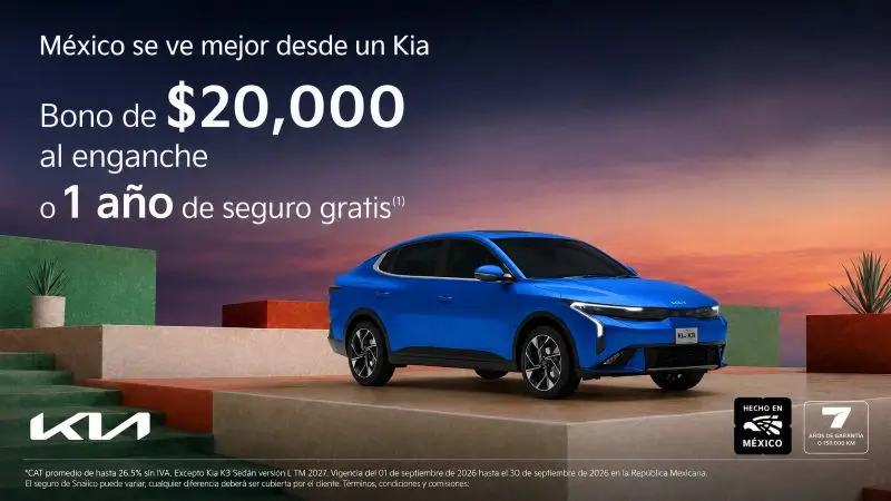 Promociones Kia K3