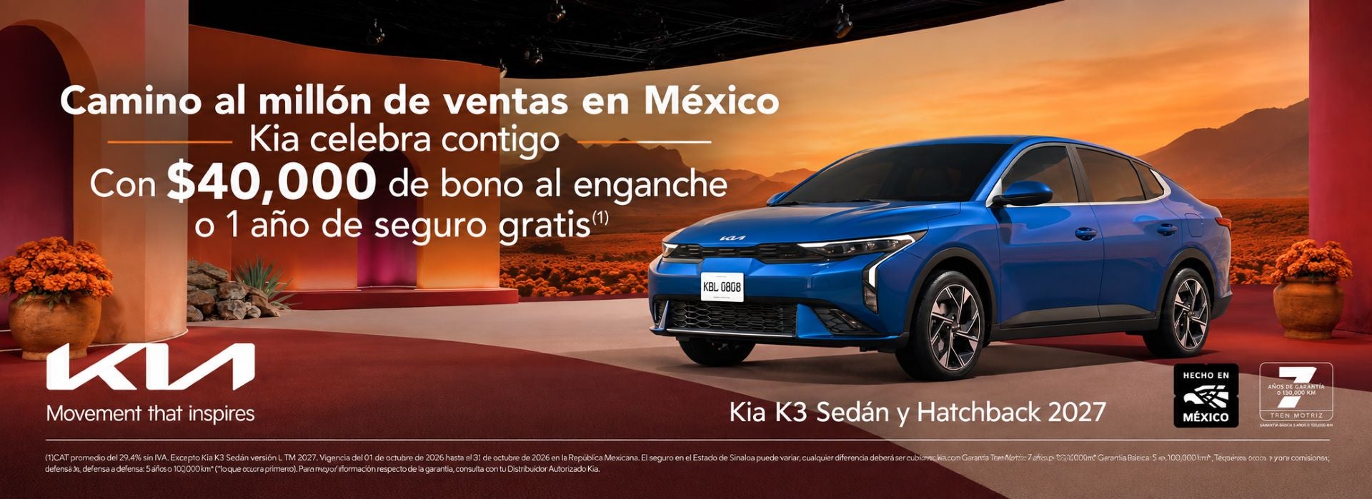 Promociones Kia K3 